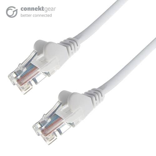 0.5m RJ45 CAT6 UTP Stranded Flush Moulded LS0H Network Cable 24AWG