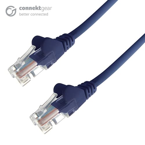 1.5m RJ45 CAT6 UTP Stranded Flush Moulded LS0H Network Cable 24AWG