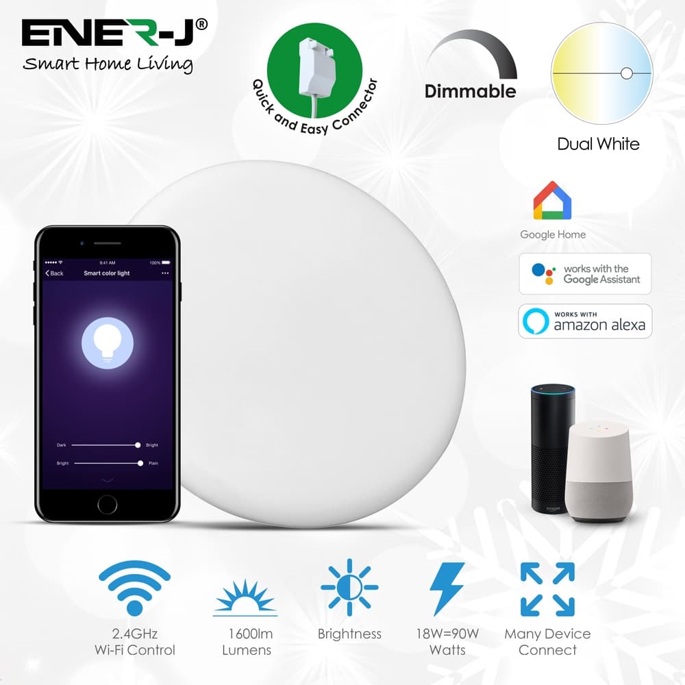 J Smart Wi Fi 18W Frameless LED Downlight