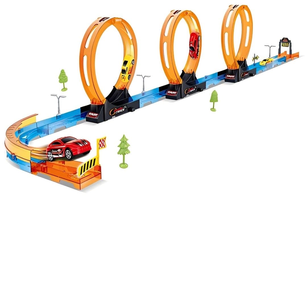 Pull Back Super Track Racer 3 Loop