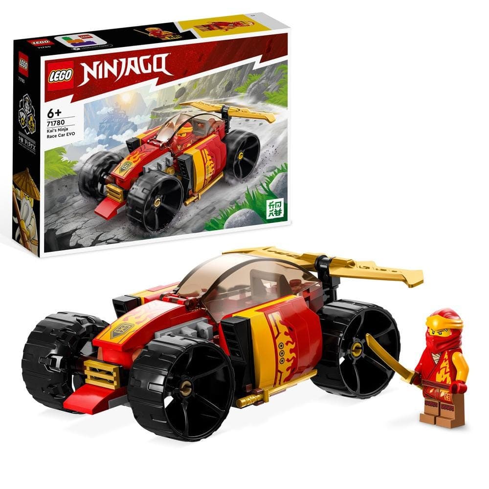 LEGO® 71780 Ninjago Kais Ninja Race Car Evo Toy Building Set