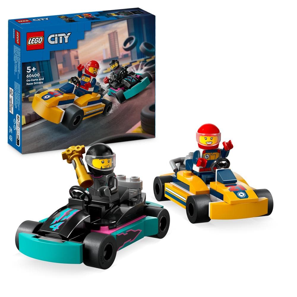 LEGO® City Go Karts Race Drivers Toy Set 60400