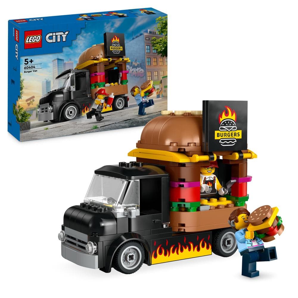 LEGO® City Burger Van Toy Building Set 60404