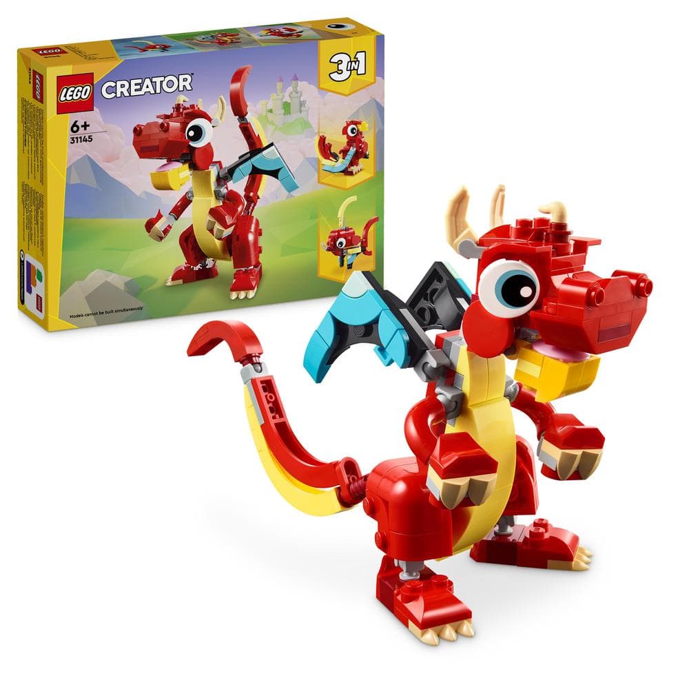 LEGO® Creator Dragon 3in1 Animal Toy Set 31145
