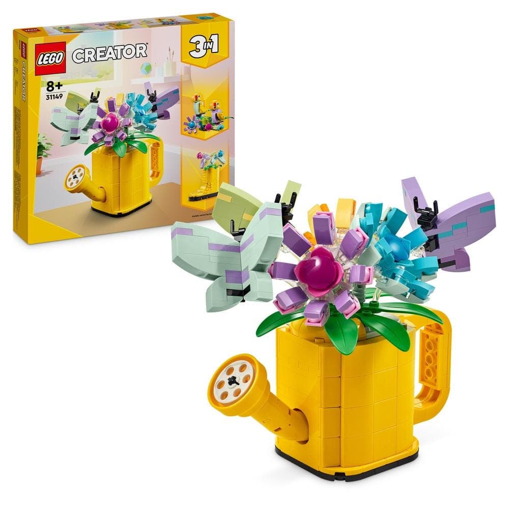 LEGO® Creator Flowers Watering Can 3in1 Toy 31149