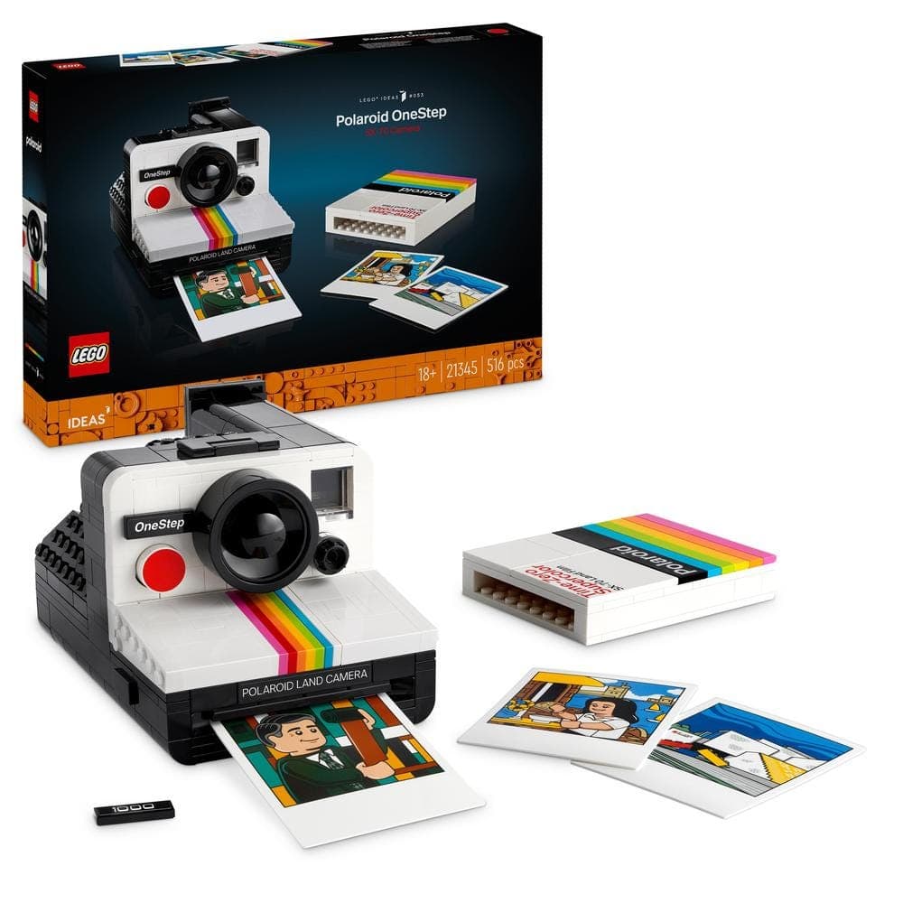 LEGO® Ideas Polaroid OneStep SX 70 Camera Set 21345