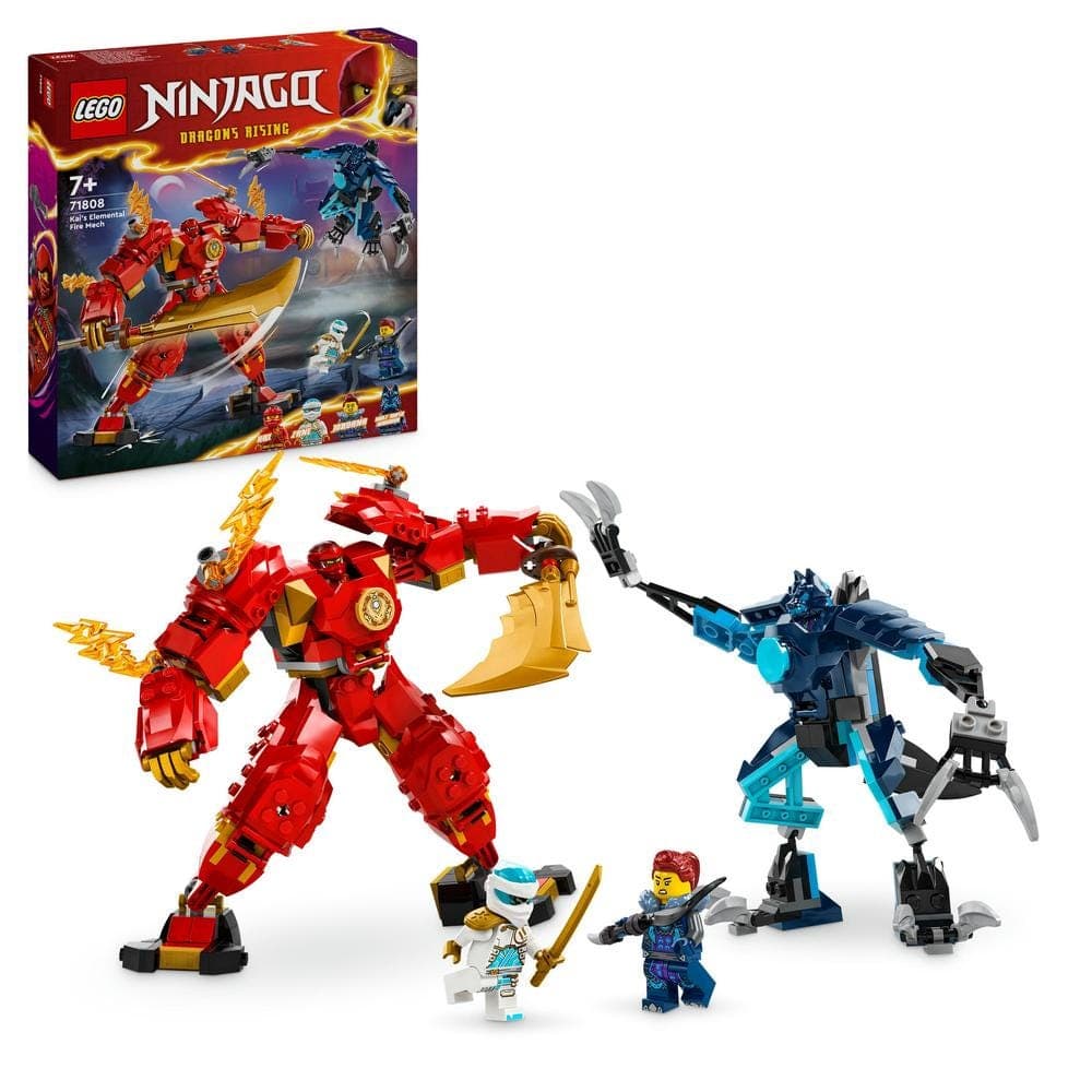 LEGO® Ninjago® Kais Elemental Fire Mech Toy 71808