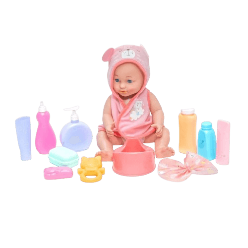 Bath Time Doll Set