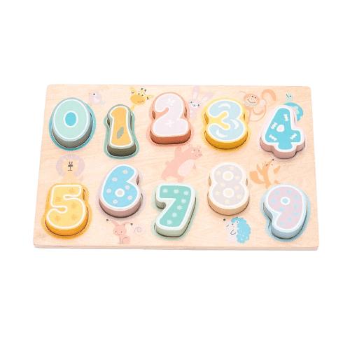 Wooden Number Puzzle