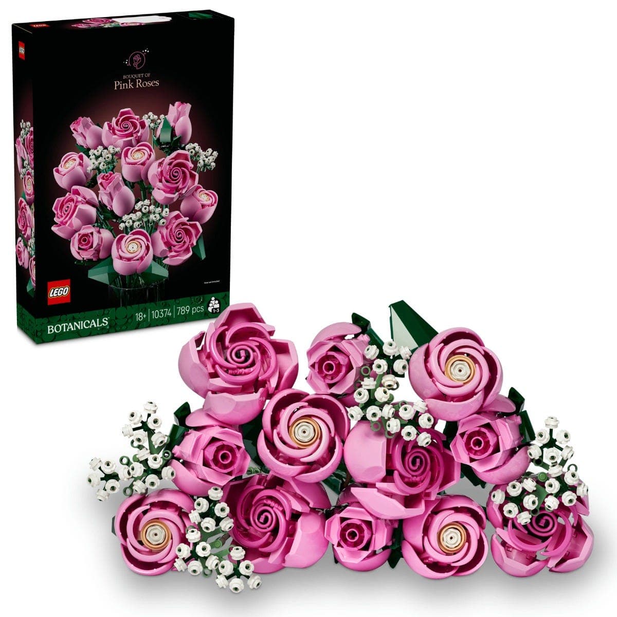 LEGO® Botanicals Bouquet Roses Decorative Flowers 10374