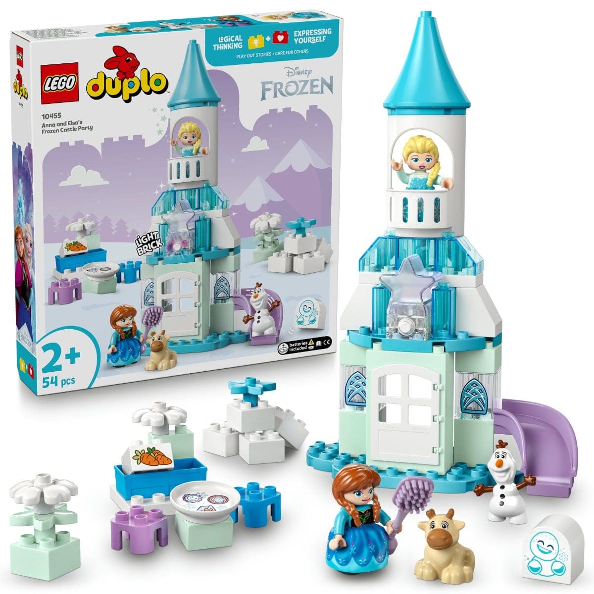 LEGO® Duplo® │ Disney Anna ElsaS Frozen Castle Party Buildable Toy 10455