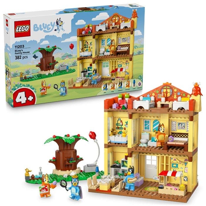 LEGO® Bluey Blueys Family House Playset Home Building Kit 11203