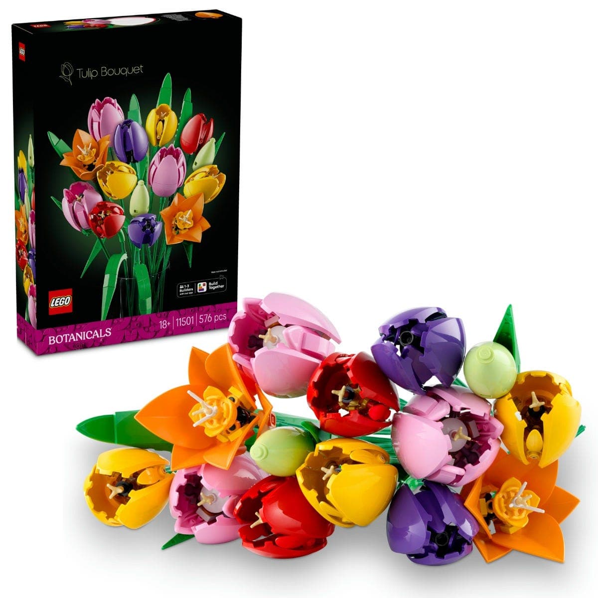 LEGO® Botanicals Tulip Bouquet Flower Decor 11501