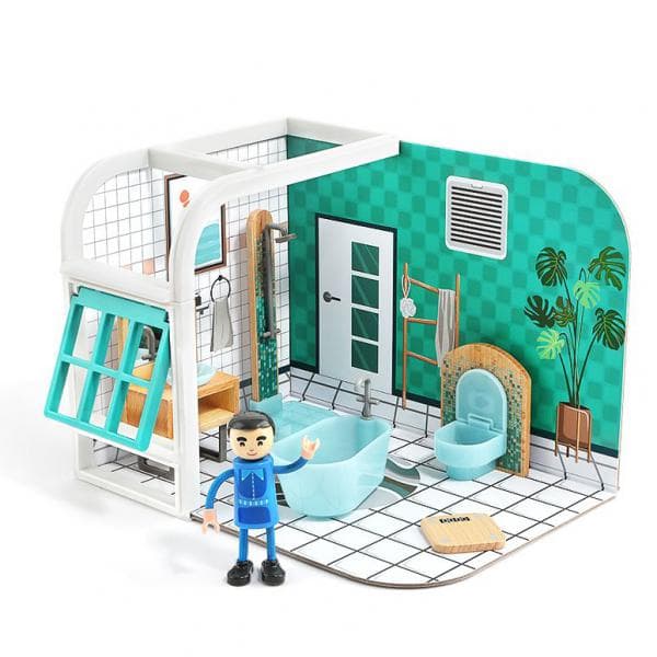 Tabletop Bathroom 5 Accessories
