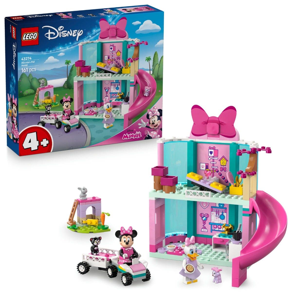 LEGO® Disney MinnieS Pet Hotel Mickey Mouse Clubhouse Toy Buildable Set 43274