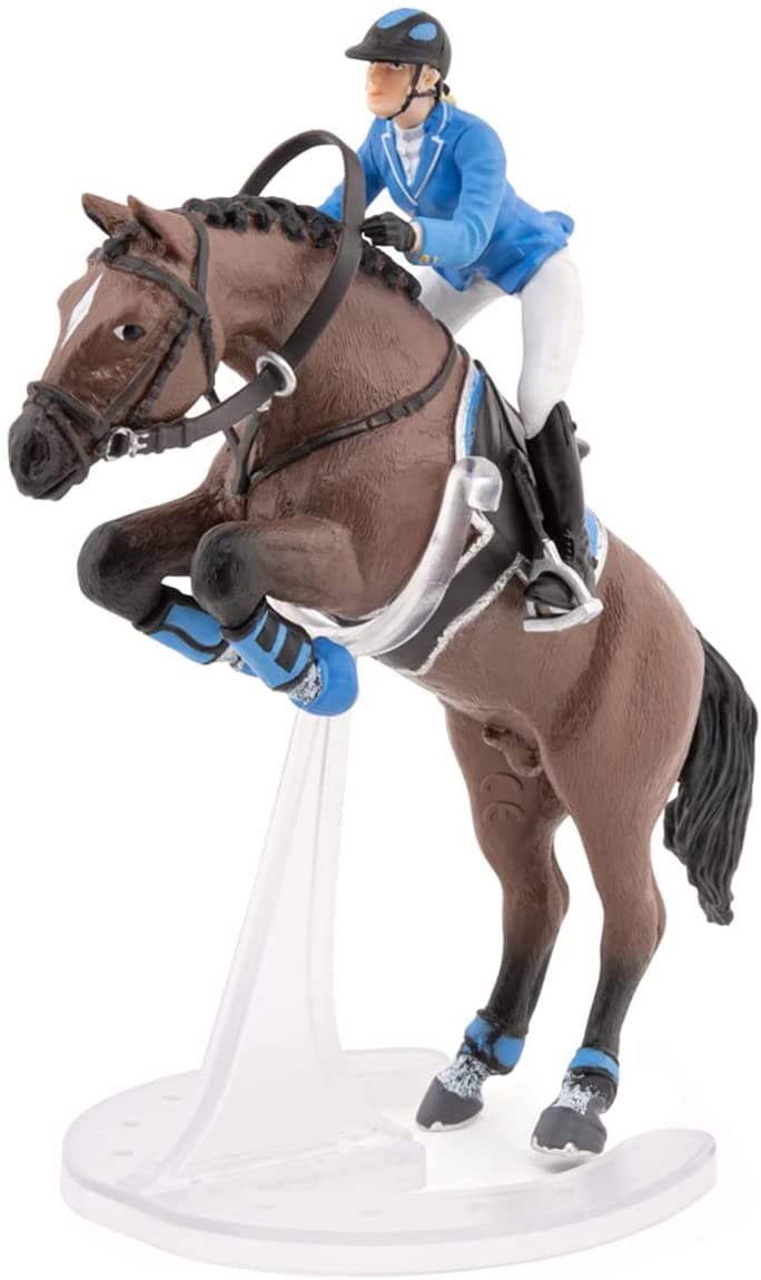 Jumping Horse Horsewoman