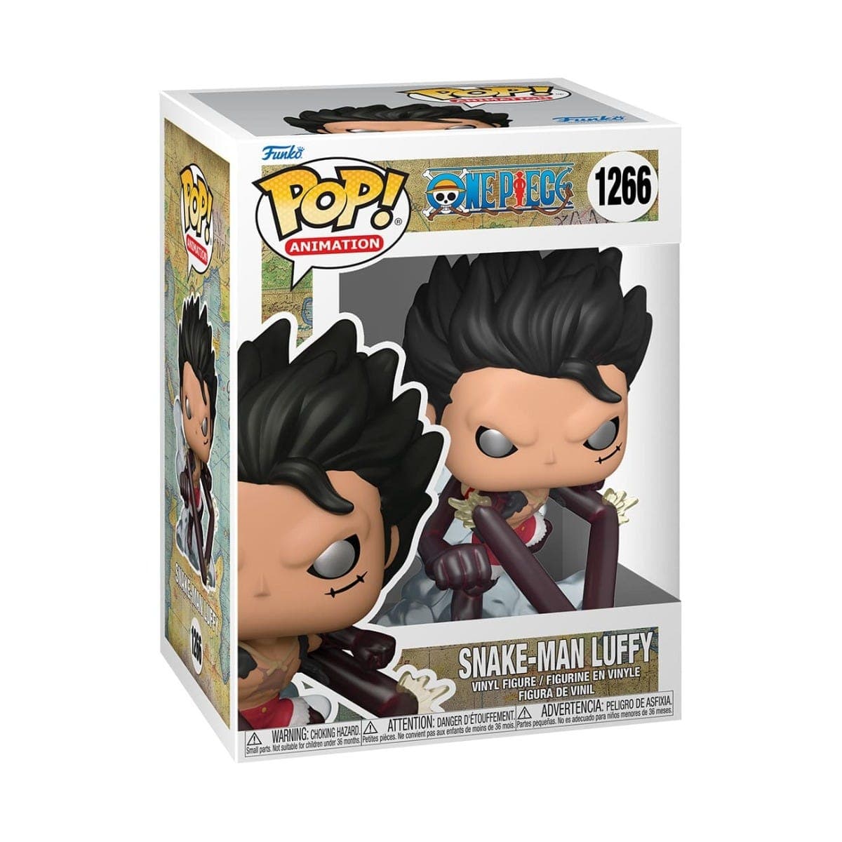 Pop Animation One Piece Snake Man Luffy