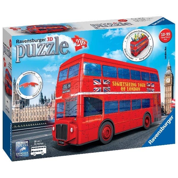 Ravensburger London Bus 216pc 3D Jigsaw Puzzle