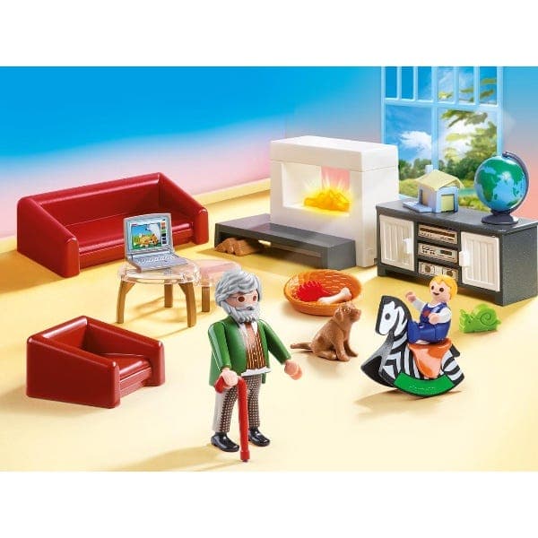 70207 Dollhouse Living Room Fireplace