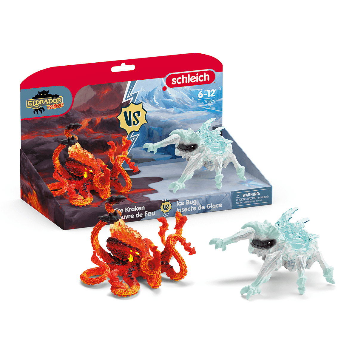 Ice Bug Vs. Fire Kraken