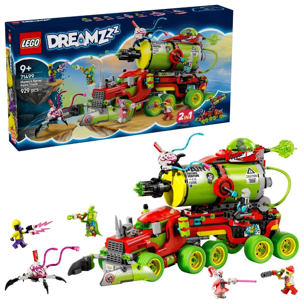 LEGO® DREAMZzz™ Mateos Spray Paint Truck Toy 71499