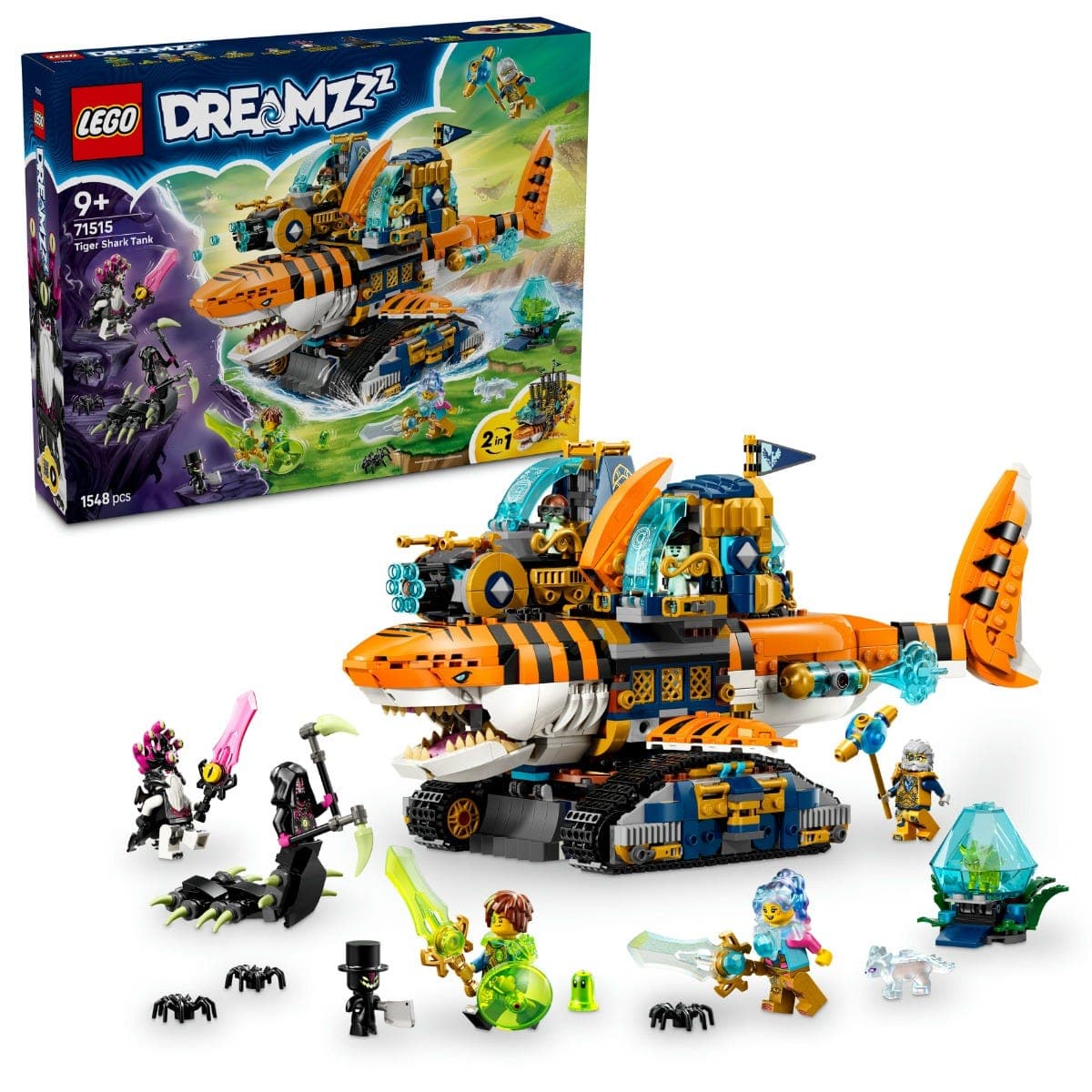 LEGO® DREAMZzz™ Tiger Shark Tank Building Set 71515