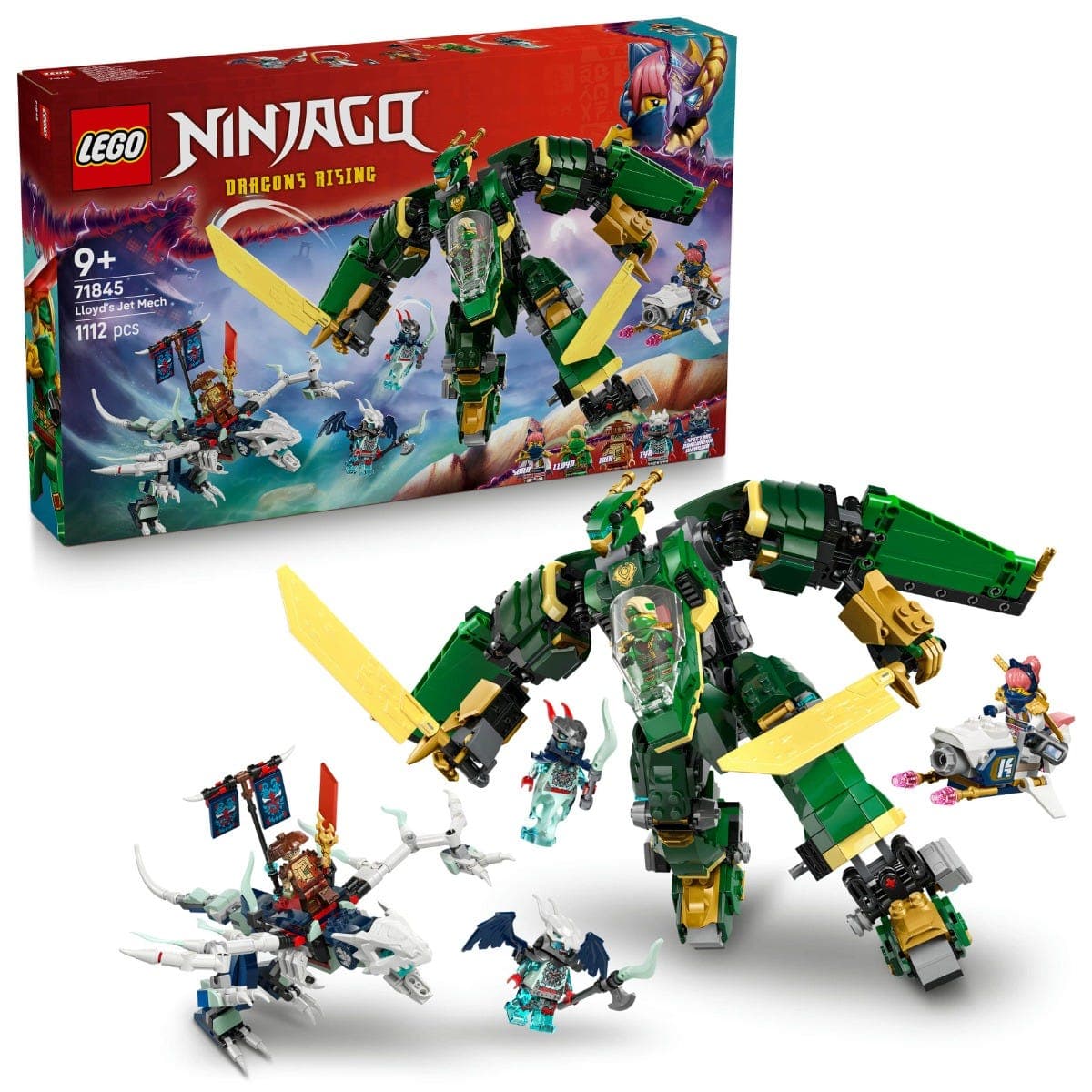 LEGO® Ninjago® LloydS Jet Mech Ninja Toy Building Kit 71845