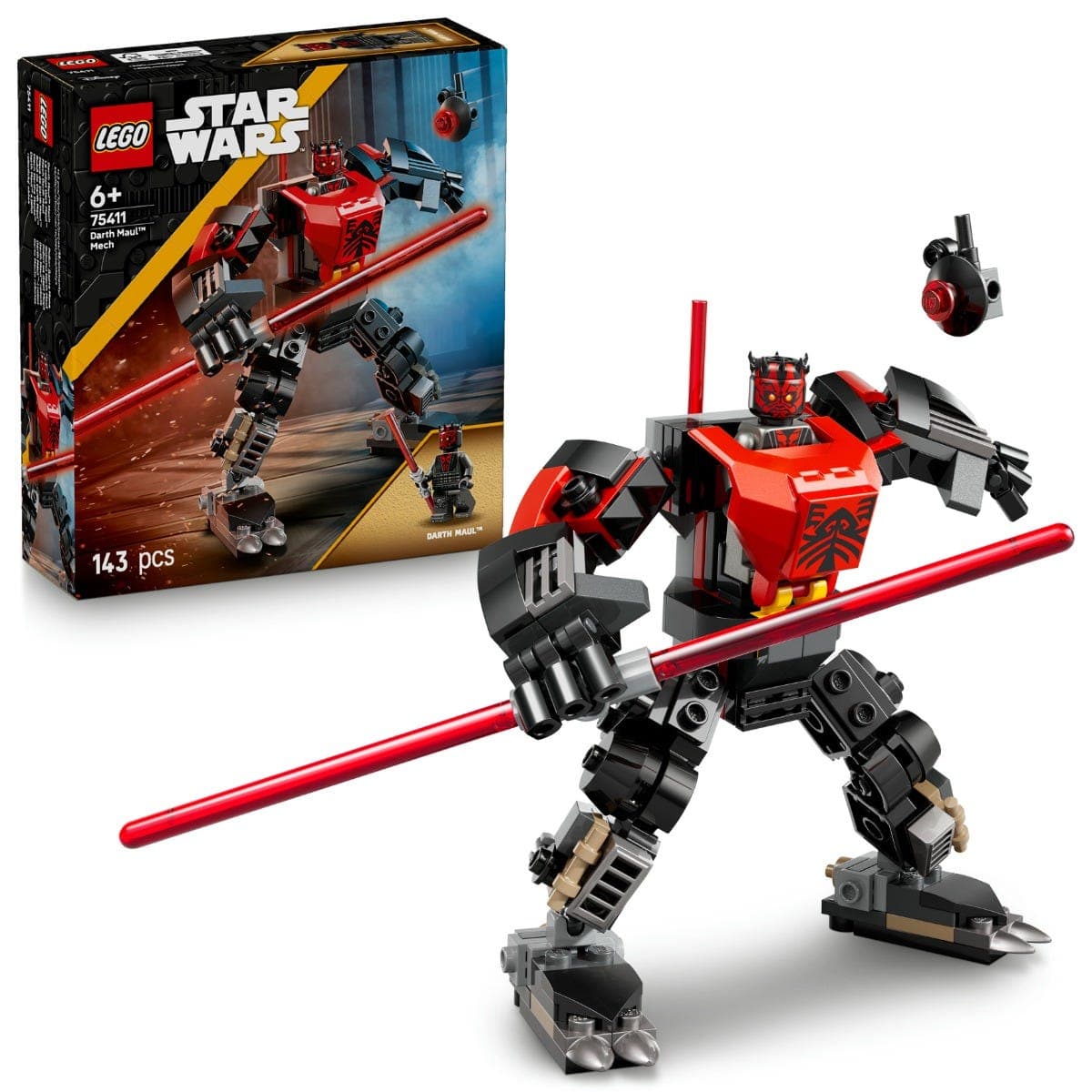 LEGO® Star Wars Clone Wars™ Darth Maul™ Mech Building Toy 75411