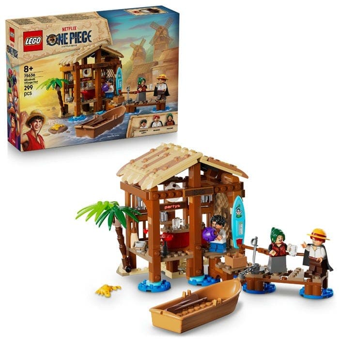 LEGO® One Piece Windmill Village Hut Building Kit 75636