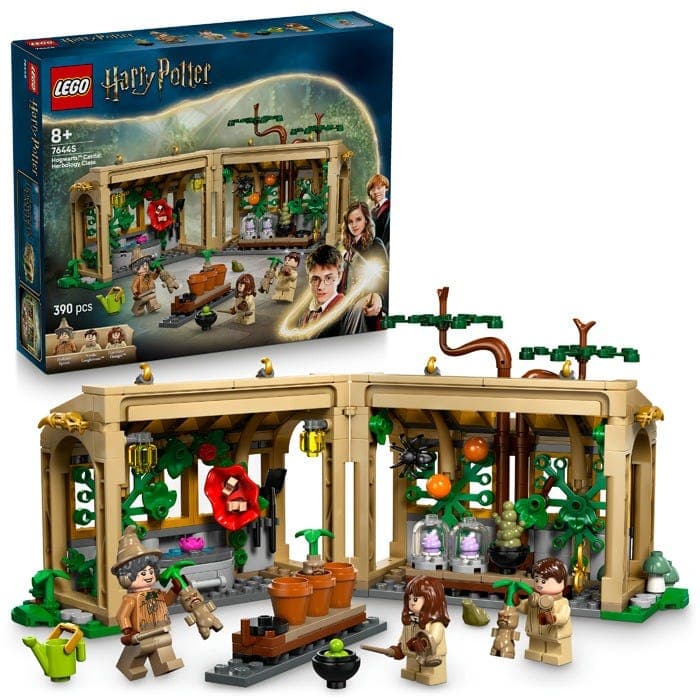 LEGO® Harry Potter™ Hogwarts™ Castle Herbology Class Wizard Gift 76445