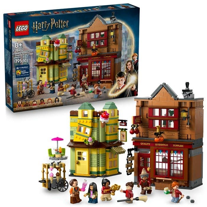 LEGO® Harry Potter™ Quality Quidditch™ Supplies & Ice Parlour Set 76452