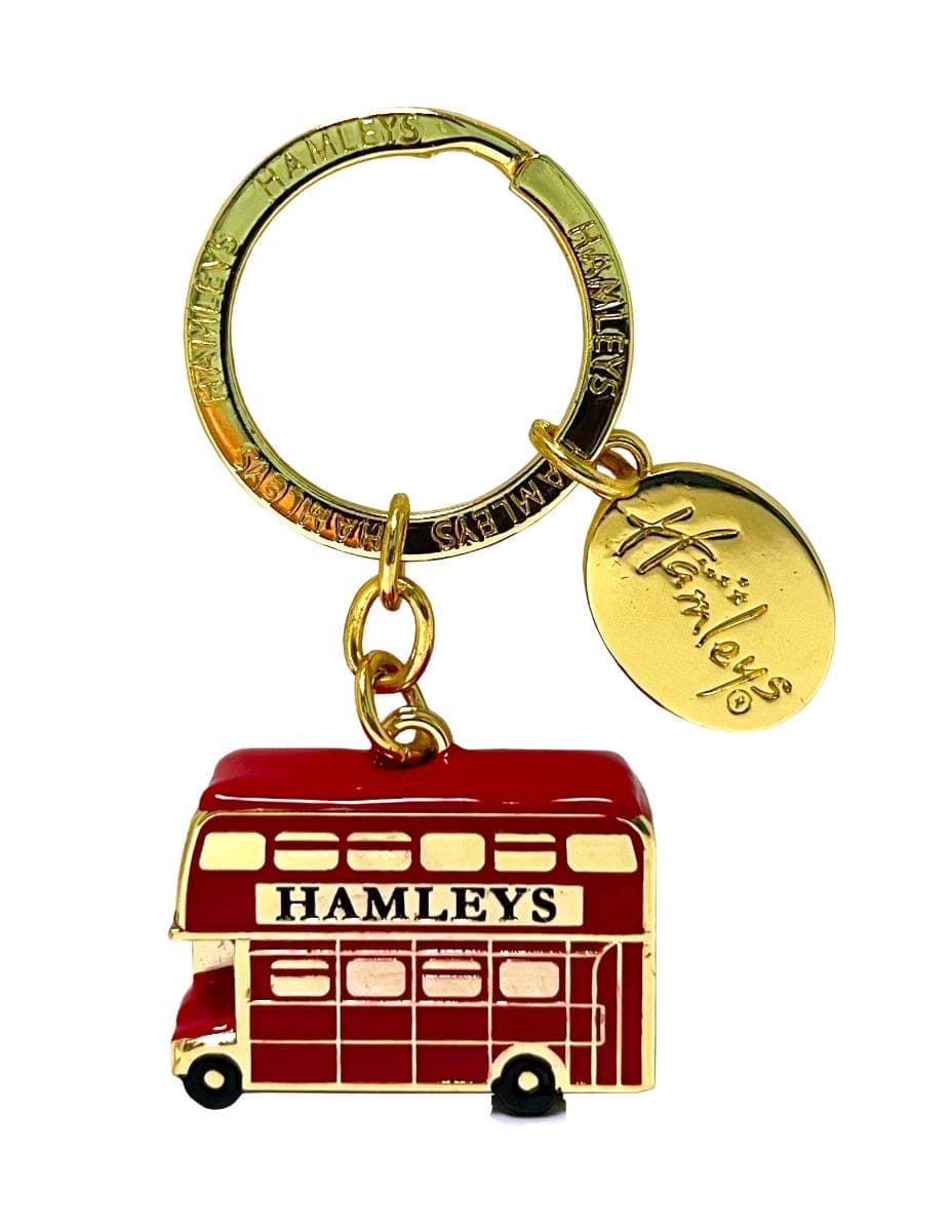 3D Metal Bus Keyring
