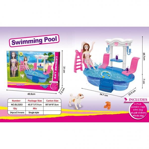Ellie Swimming Doll Set