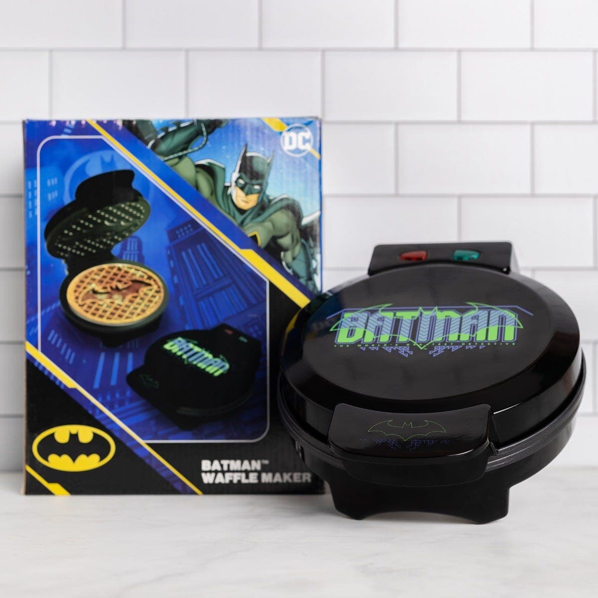 Game Over Bat Insignia Waffle Maker