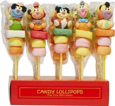 Mallow Clown Lolly