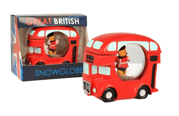 Bus Guardsman Bear Snowstorm