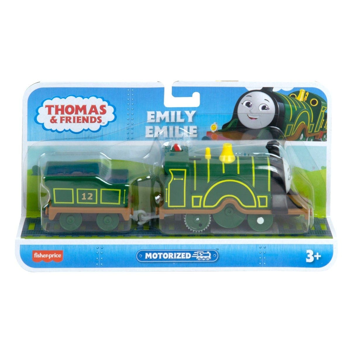 Fisher Price Thomas & Friends Emily Motorized Engine Battery Powered Toy Train Ages Older