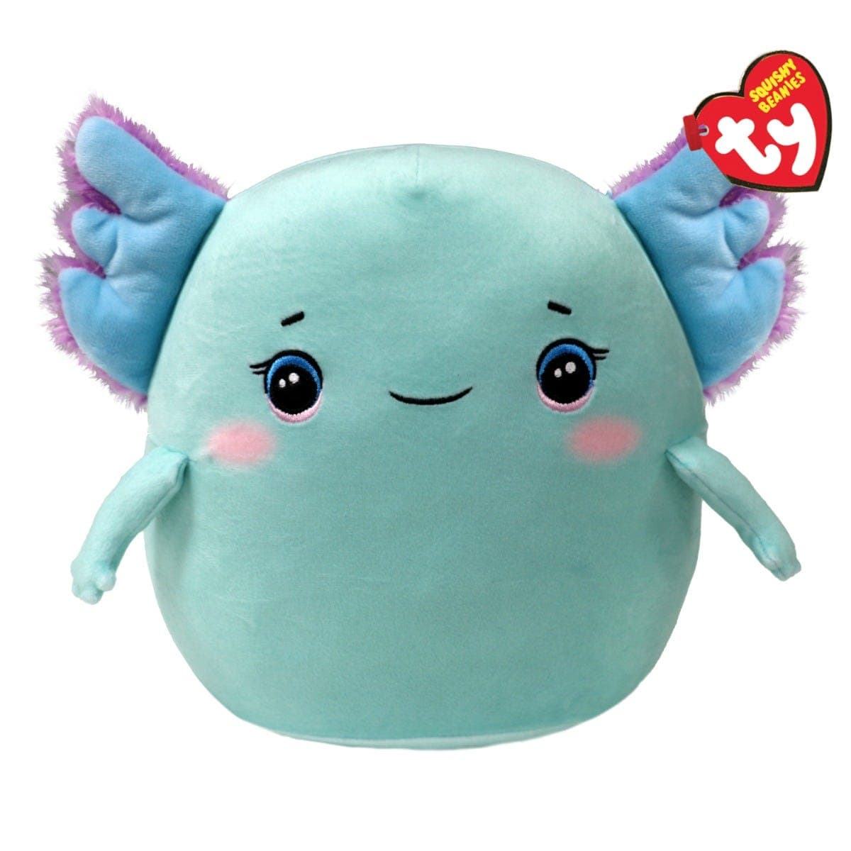 Charlie Axolotl Squishy Beanie 10"