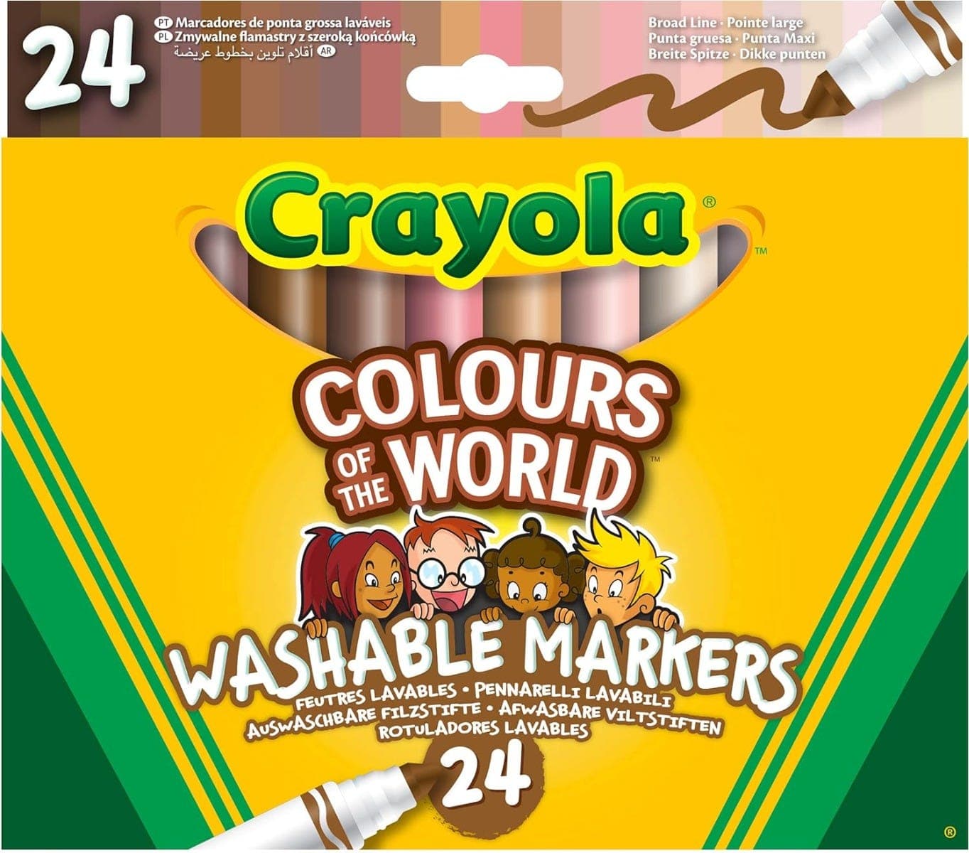 Colours World Washable Markers