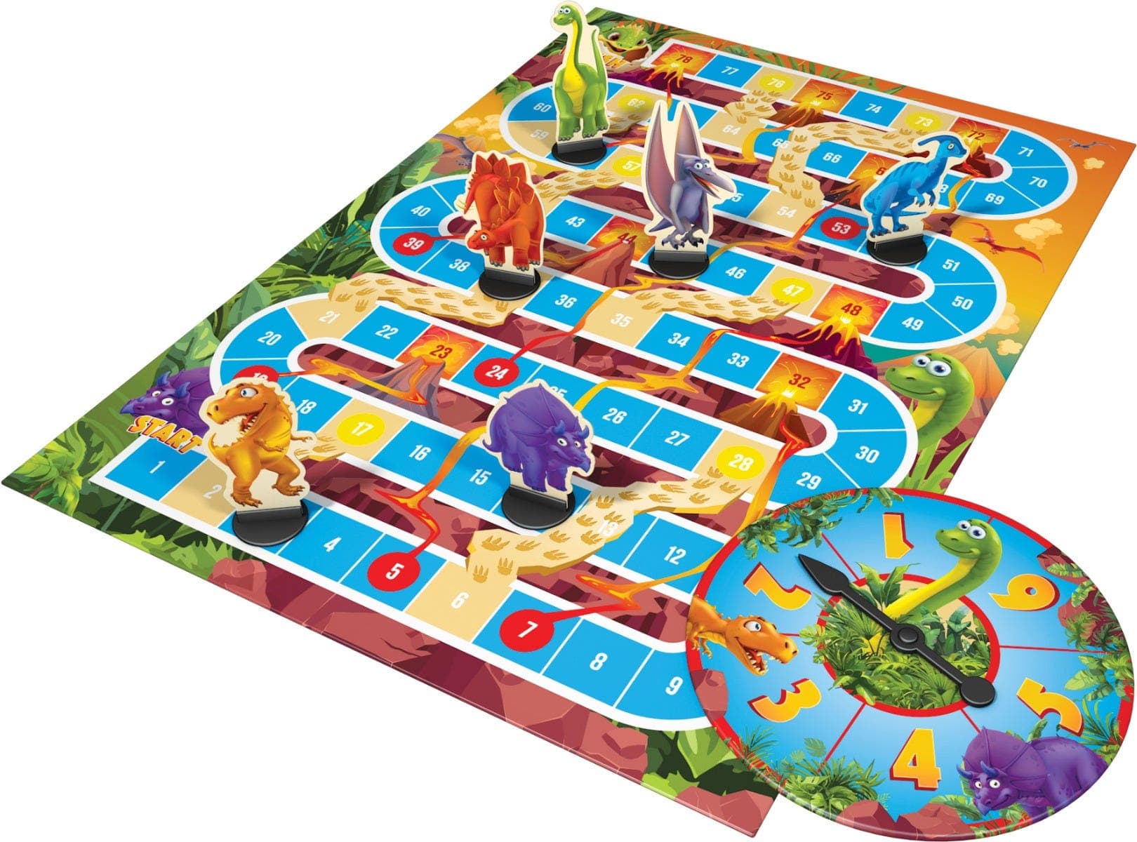 Dinosaur Snakes & Ladders_