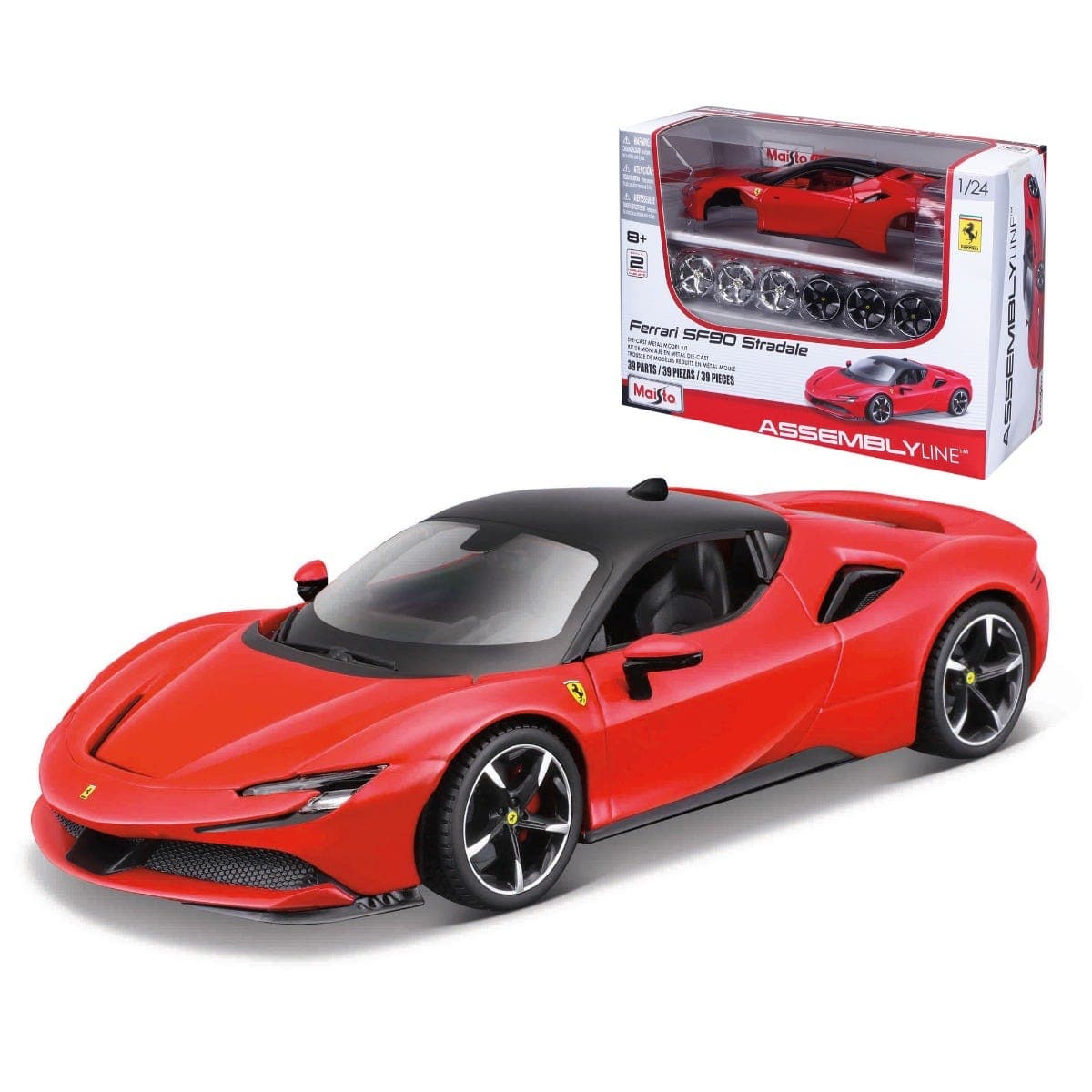 1 24 Ferrari Sf90 Stradale Kit