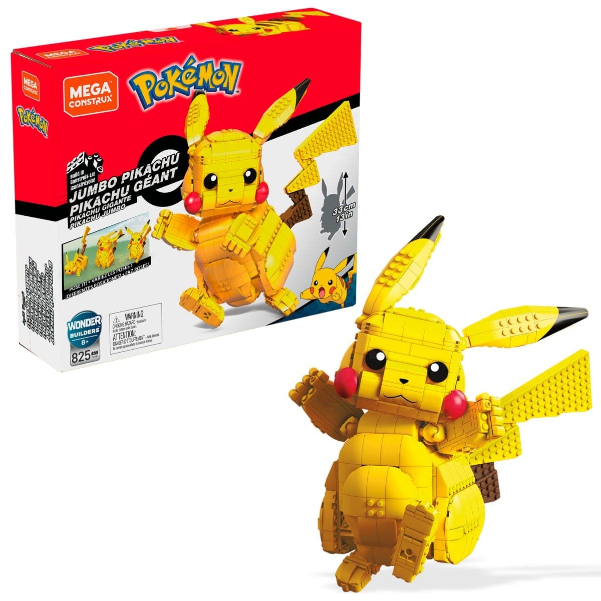 Mega Pokemon Jumbo Pikachu