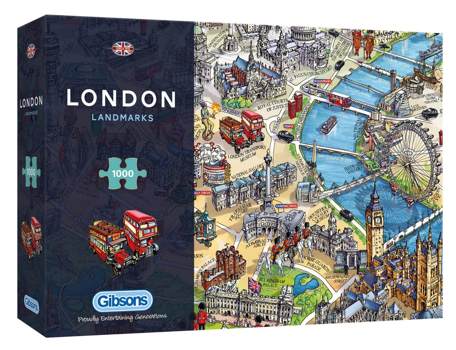London Landmarks 1000 Piece Puzzle