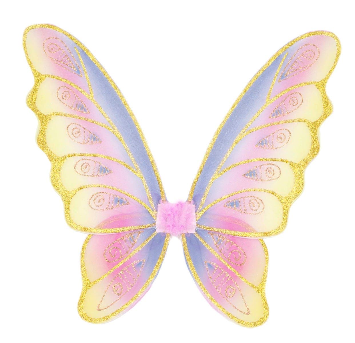 Glitter Rainbow Wings Multi