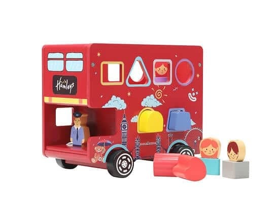 Wooden London Bus