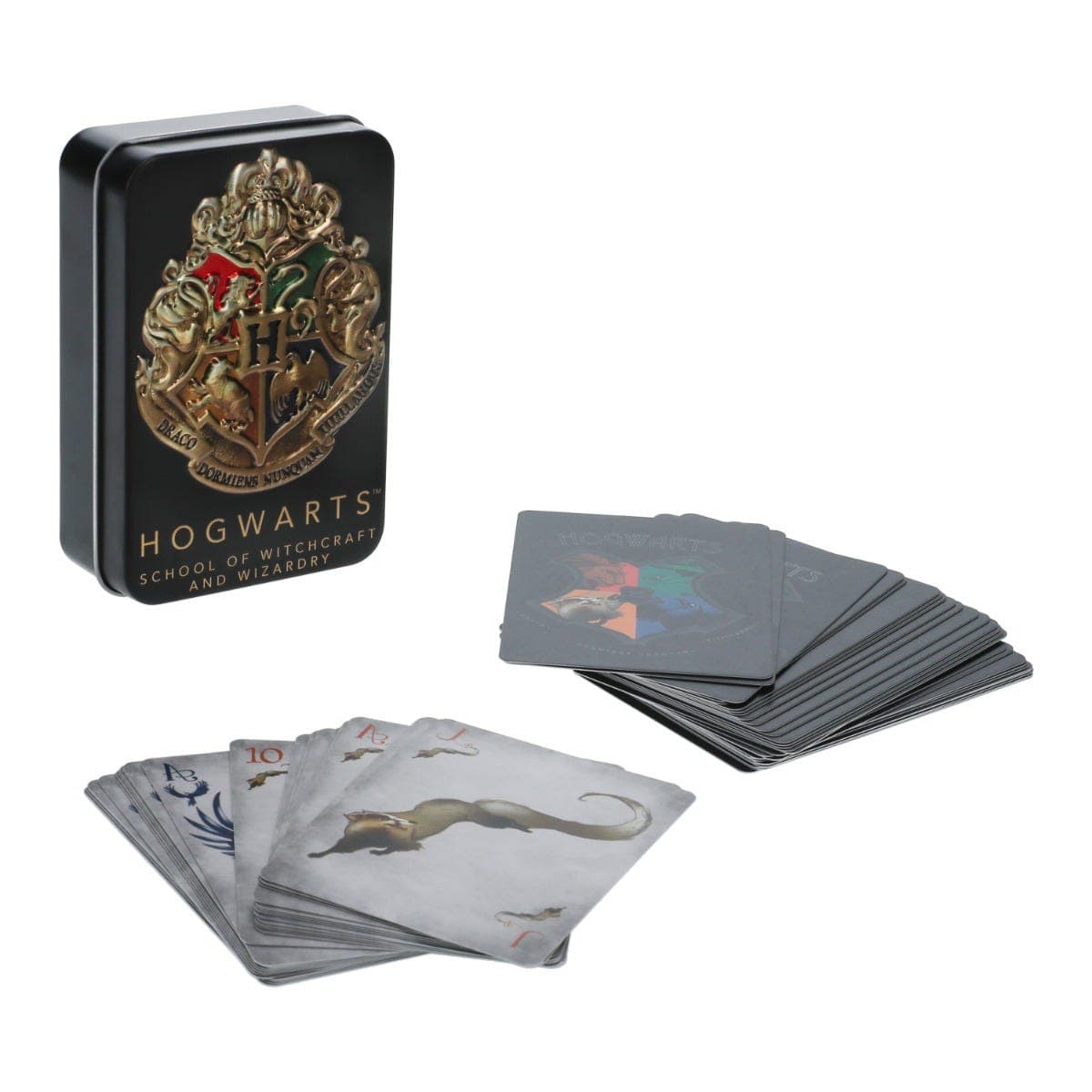 Hogwarts Playing Cards Tin