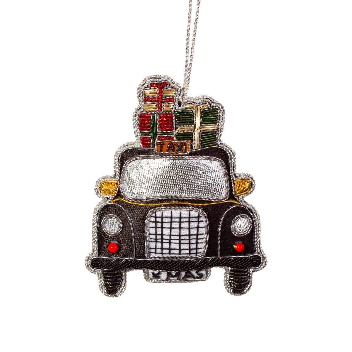 London Taxi Embroidered Decoration
