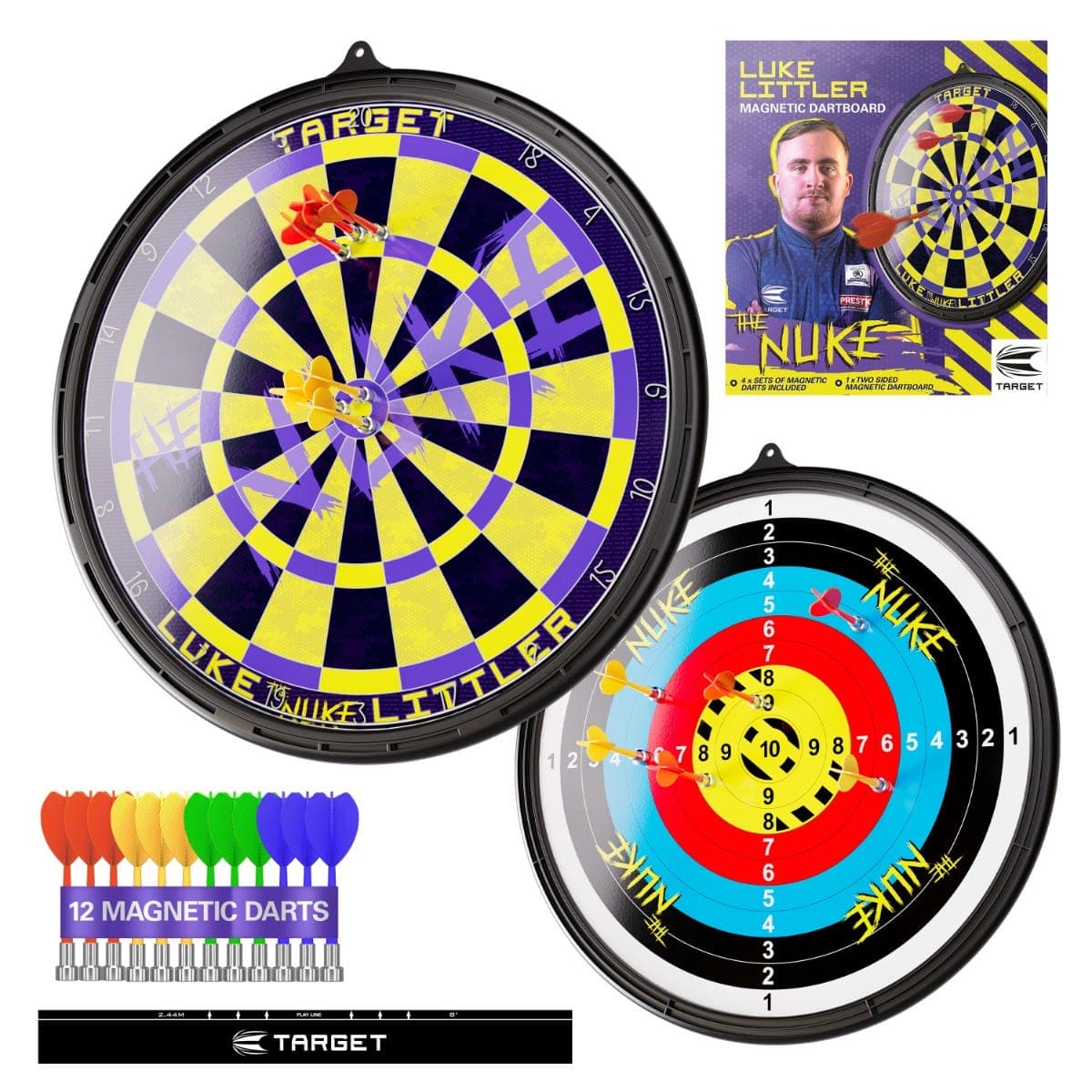 Luke Littler Magnetic Dartboard Set