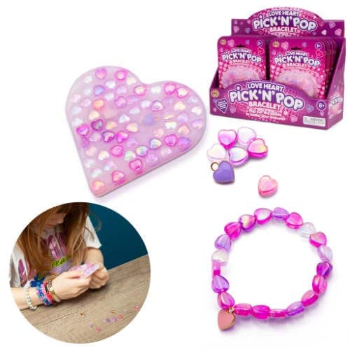 Pick N Pop Bracelets Love Heart