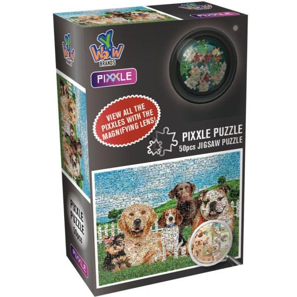 Pixxle Puzzles 50 Pcs Dogs